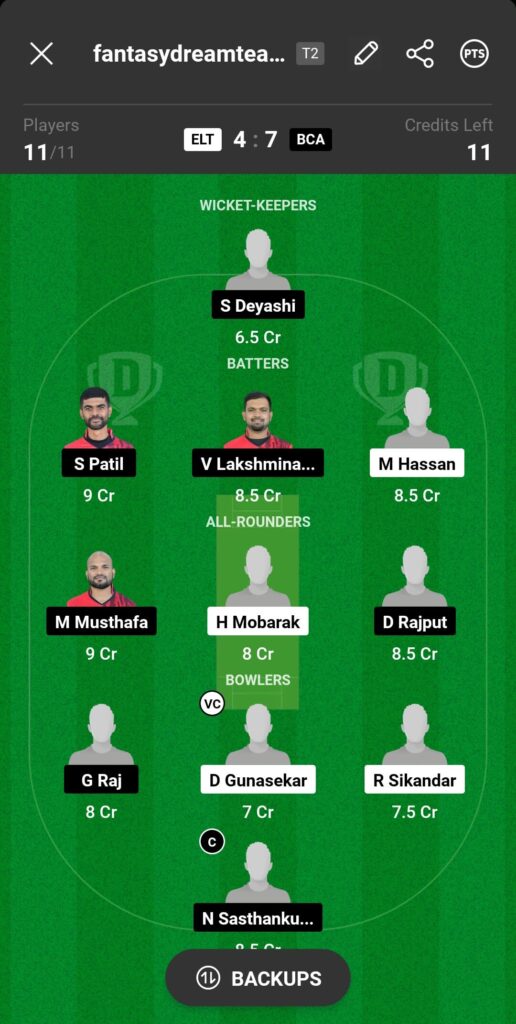 ELT VS BCA