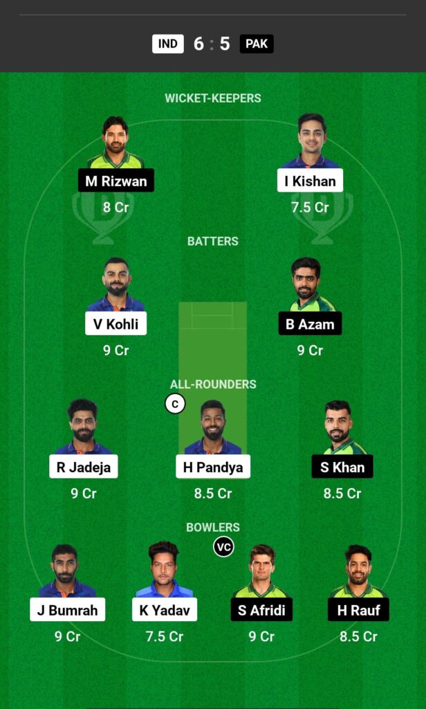 IND VS PAK 