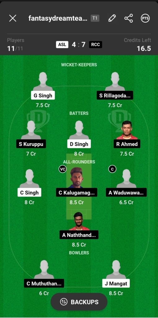 ASL VS RCC