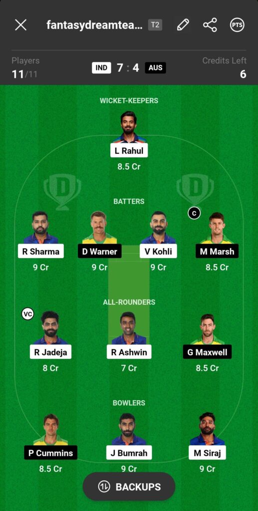 IND VS AUS