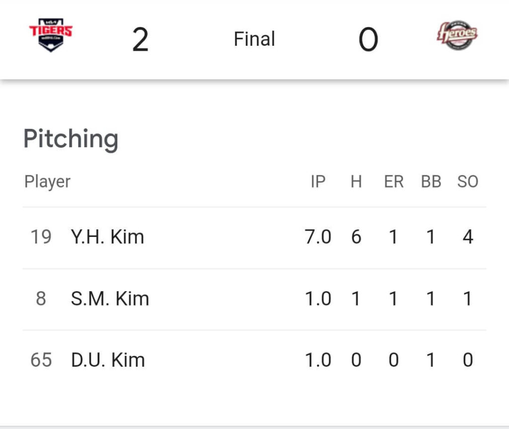 KIH VS KIA