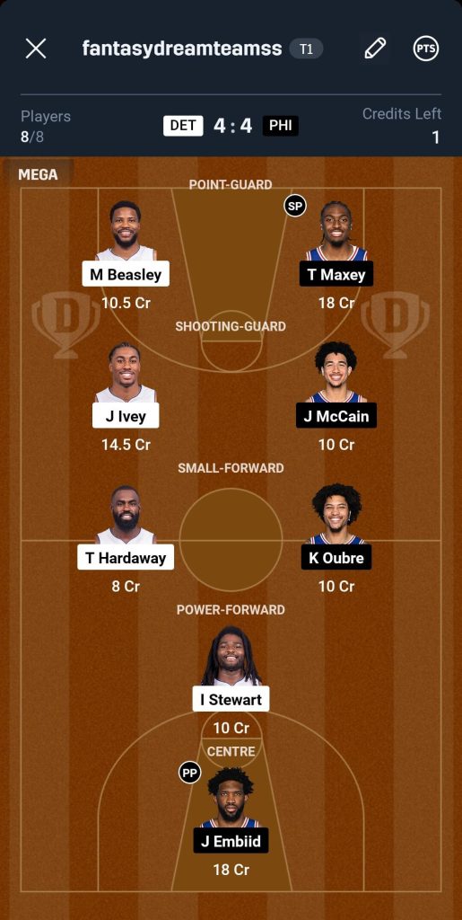 DET VS PHI